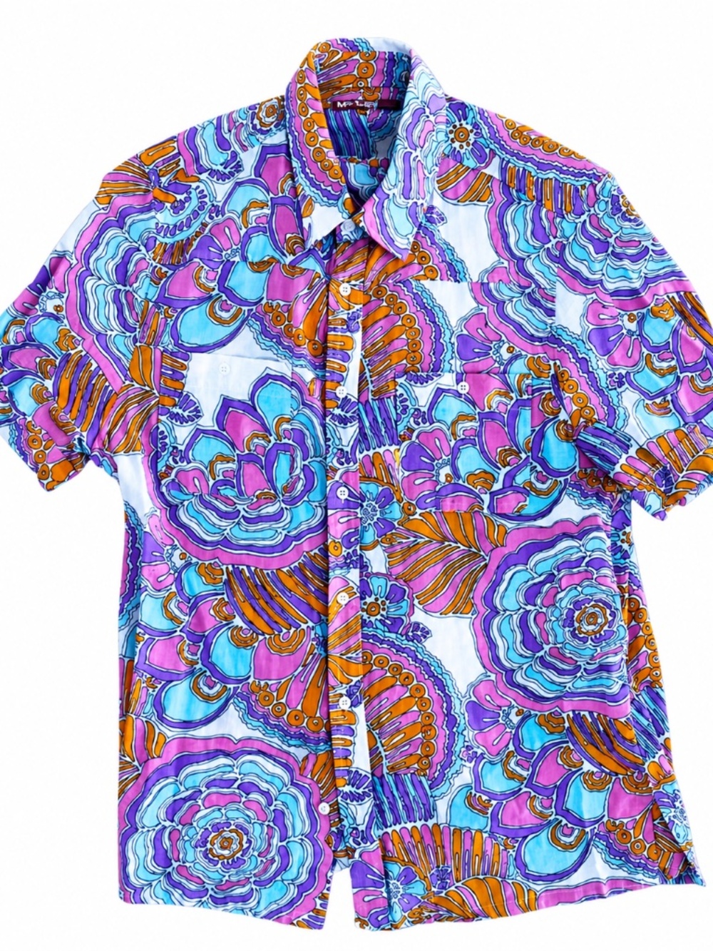 Mr Turk Slim Jim multi colored shirt